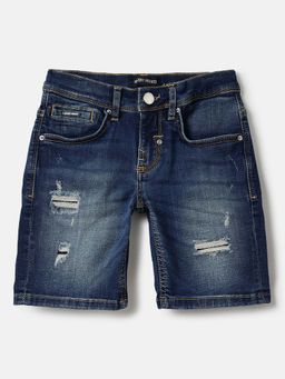 Antony Morato - Boys Blue Skinny Fit Denim Shorts