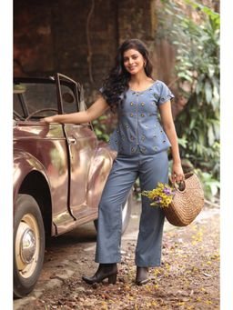 Amoh - Eyelet Co-Ord Set