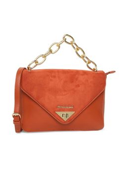 Marina Galanti - Orange Color Soft PU Material Medium Size Shoulder Bag - MB0381SR1009