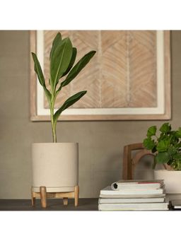 Ellementry - Ljo Ceramic Planter with Stand
