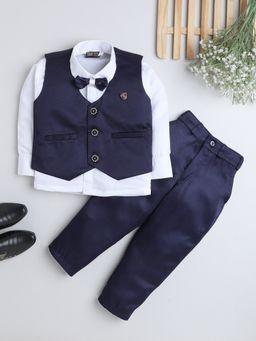 FOURFOLDS - Boys Blue Suit (Set of 4)