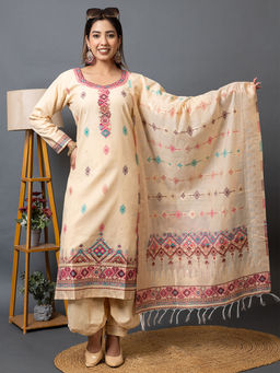 Kidar - Women Trendy Stylish Comfortable Kurta with Salwar and Dupatta (Set of 3)