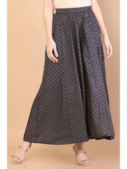 Soch - Women Navy Blue Printed Palazzo