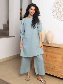 SURMA - Front Row Co-ord Set in Sea Green