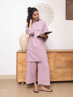 SURMA - Front Row Co-ord Set in Fresh Lilac