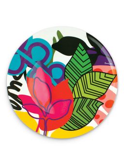 Blank Slate Home - French Bull Round Platter - Oasis