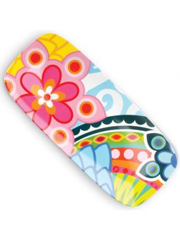 Blank Slate Home - French Bull Rectangular Serving Platter - Tropic Fantasia