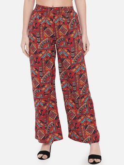 ALL WAYS YOU - Multi-Color Printed Regular Palazzo
