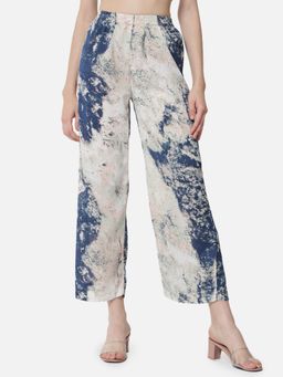 ALL WAYS YOU - Multi-Color Tie & Dye Regular Palazzo