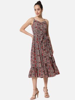 ALL WAYS YOU - Multi-Color Printed Regular Dress
