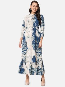 ALL WAYS YOU - Multi-Color Tie & Dye Regular Dress