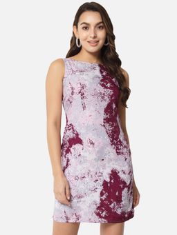 ALL WAYS YOU - Multi-Color Tie & Dye Regular Dress