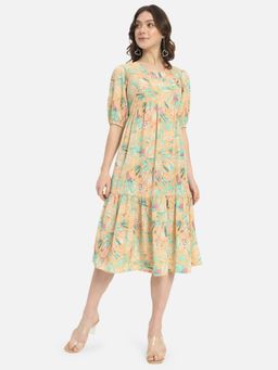 ALL WAYS YOU - Multi-Color Printed Regular Dress