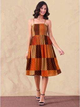 Deebaco - Multi-Color Printed Comfortable Dress