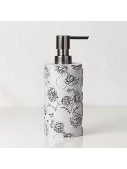OBSESSIONS - Polyresin Soap & Lotion Dispenser, Light Grey