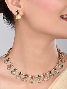 Anvik - Gold Plated Delicate Necklace Set