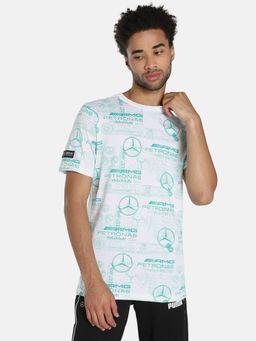 Puma - Mercedes Amg Petronas Motosports Aop Mens White T-shirt