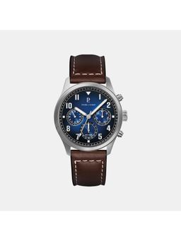 Pierre Lannier - Men Quartz Chronograph Blue Dial Analog Watch - 257H164 (M)