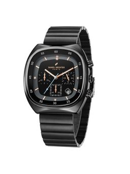 Daniel Hechter - Men Paris Bercy Black Dial Analog Watch - DHM1001 (M)