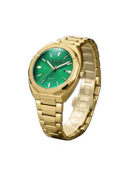 Giordano - Men Diamond-Marked Green Dial Analog Watch - GZ-50141 (M)