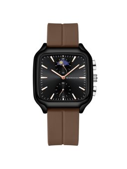 Giordano - Men Premium Square Case Black Dial Analog Watch - GZ-50166 (M)