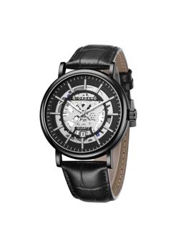 Giordano - Men Skeleton Black Dial Analog Watch - GZ-50182 (M)