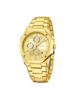 Giordano - Men Quartz Gold Dial Analog Watch - GZ-50202 (M)