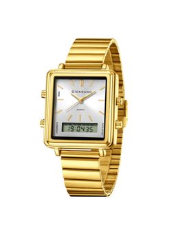 Giordano - Men Digital White Dial Analog Watch - GZ-50210 (M)