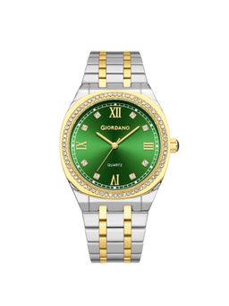 Giordano - Men Roman Indices Green Dial Analog Watch - GZ-50216 (M)