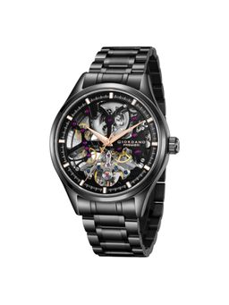 Giordano - Men Skeleton Black Dial Analog Watch - GZ-50225 (M)