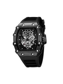 Giordano - Men Skeleton Black Dial Analog Watch - GZ-50237 (M)