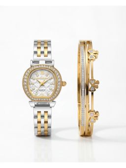 Giordano - Women Textured White Dial Analog Watch - GZ-60154 (M)