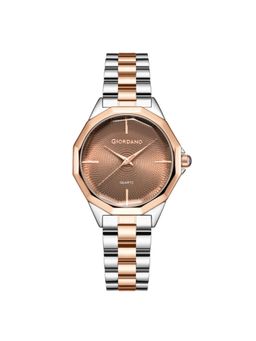 Giordano - Women Quartz Brown Dial Analog Watch - GZ-60158 (M)