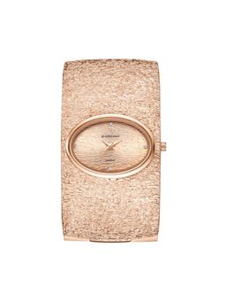 Giordano - Women Textured Rose Gold Dial Analog Watch - GZ-60171 (M)