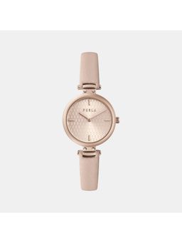Furla - Women New Pin Quartz Pink Dial Analog Watch - WW00018004L3 (M)