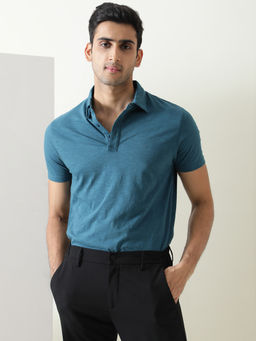 Rare Rabbit - Trent Petrol Polo T-shirts