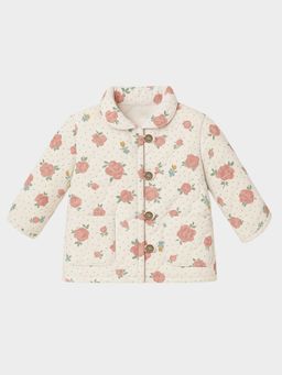 Mi Arcus - Cotton Printed Corduroy Jacket for Girls