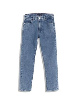 Tommy Hilfiger - Boys Mid-Wash Regular Fit Mid Rise Jeans