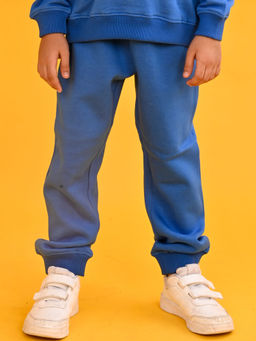 ANTHRILO - Royal Blue Warm Fleece Boys Joggers
