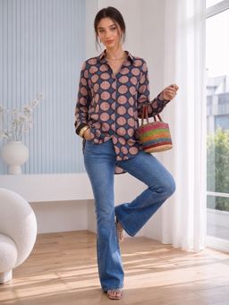 AADVIKA - Multi-Color Printed Regular Fit Shirt