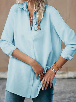 Outzidr - Street Blue Longline Shirt