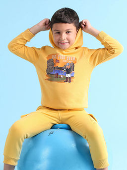 U.S. POLO ASSN. - Yellow Boys Hoodie Yellow