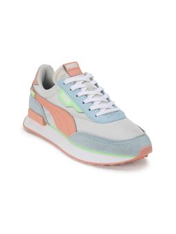 Puma - Future Rider Play On Jr Unisex Grey Sneakers