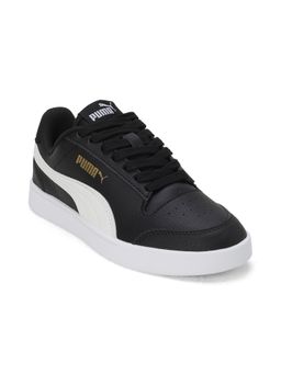 Puma - Shuffle Jr Unisex Black Sneakers