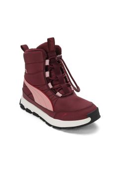 Puma - Evolve Boot Jr Unisex Red Sneakers