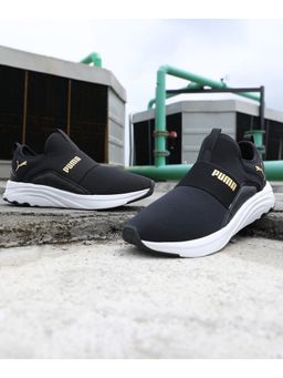 Puma - Softride Sophia Womens Black Walking Shoes