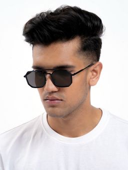 Joker and Witch - Joker & Witch Urbano Black Irregular Aviators (55)