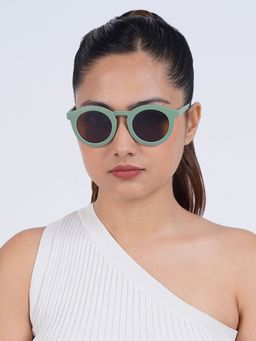 Joker and Witch - Joker & Witch Dion Green Clubmaster Sunglasses (47)