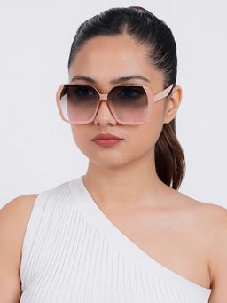 Joker and Witch - Joker & Witch Lydia Brown And Pink Sunglasses (58)