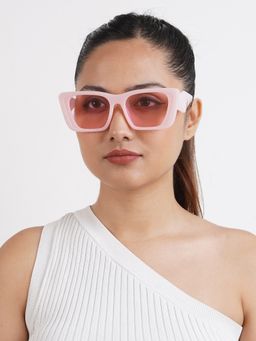 Joker and Witch - Joker & Witch Cloe Pink Retrograde Sunglasses (54)